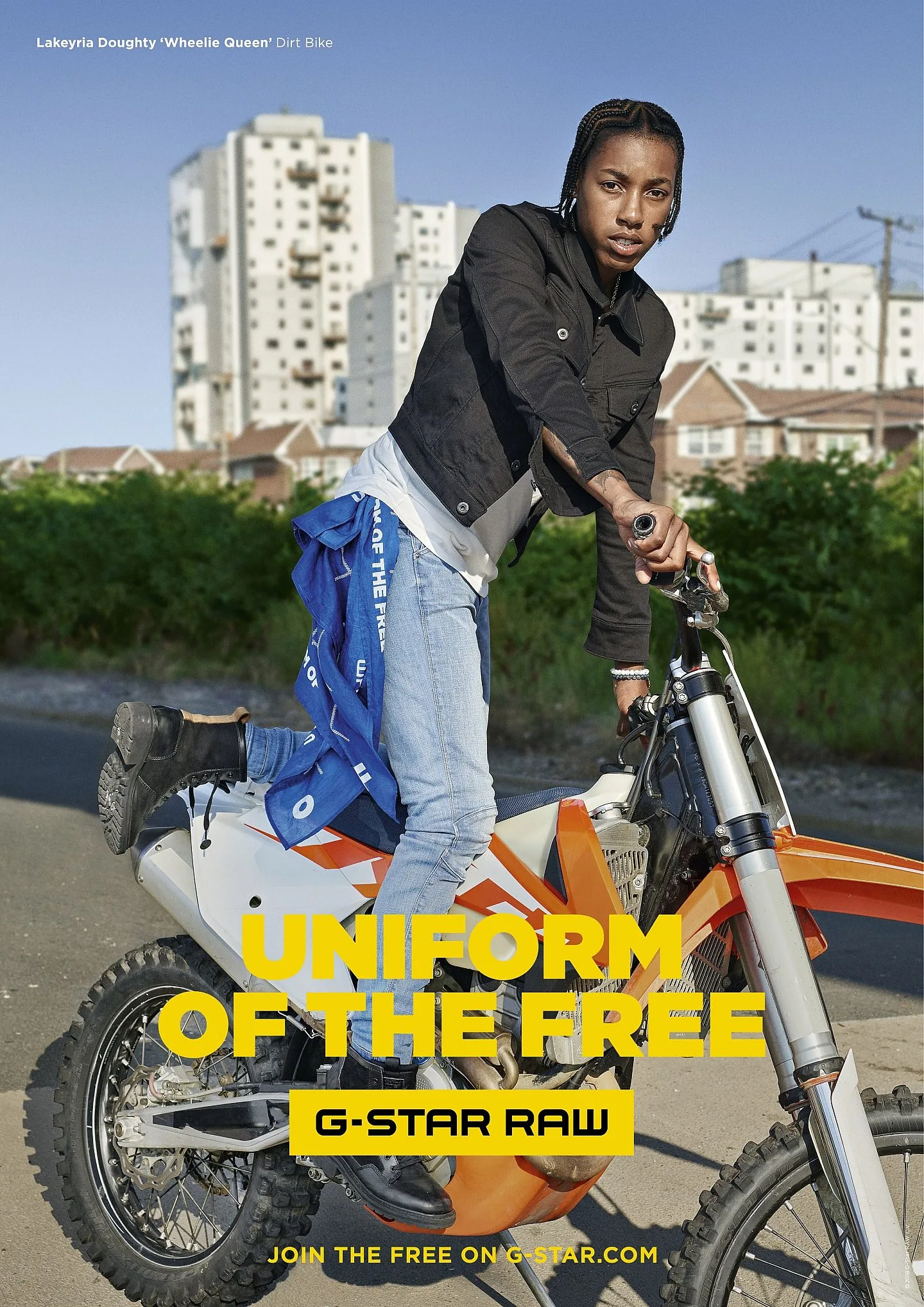 Work grid gstar Uo F poster 3